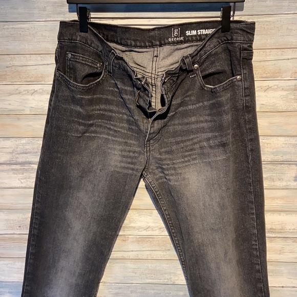 Jeans Slim Straight Black Denim Jeans Poshmark